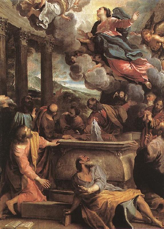 CARRACCI, Annibale Assumption of the Virgin sdf Germany oil painting art